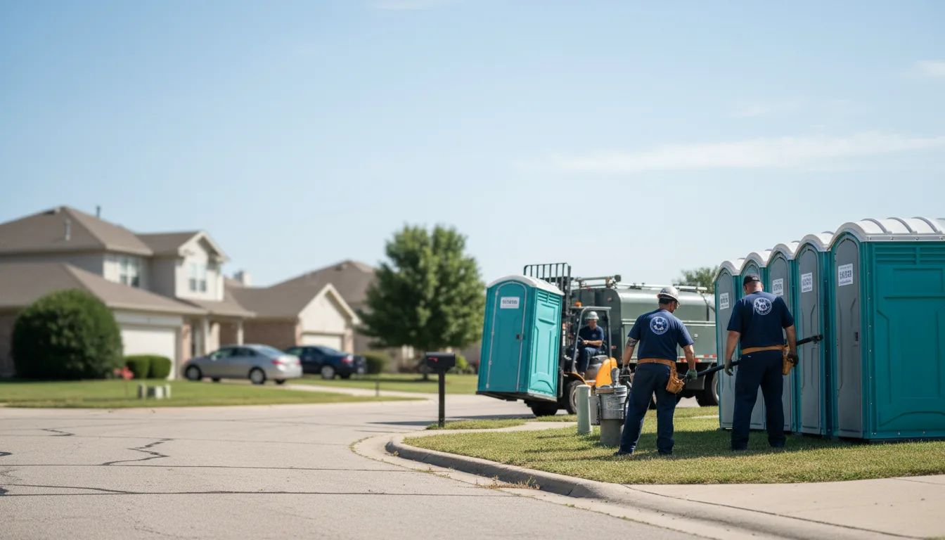 Porta Potty Rental in Wamego, KS near me